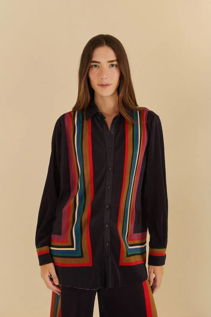 Camissa Plissada Listra Pipa