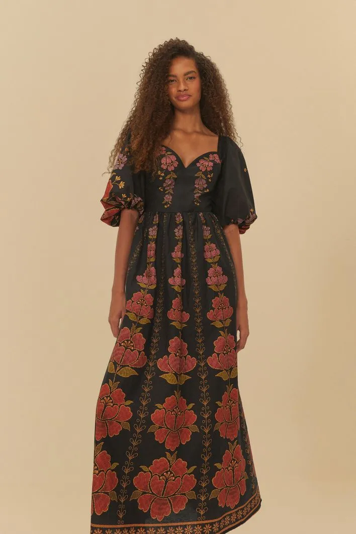 Vestido Cropped Estampado Madalena