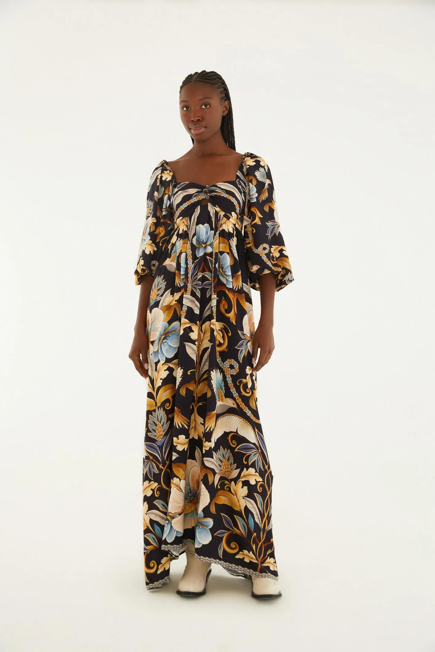 Vestido Longo Mg Jardim