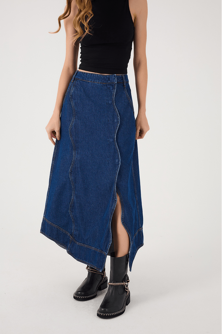 SAIA JEANS LONGA MARE CHEIA