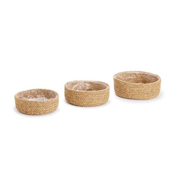 KiT cachepot em Fibra Natural