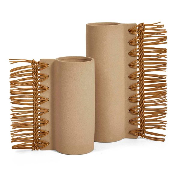 Kit Vaso em Cerâmica 2 pçs
