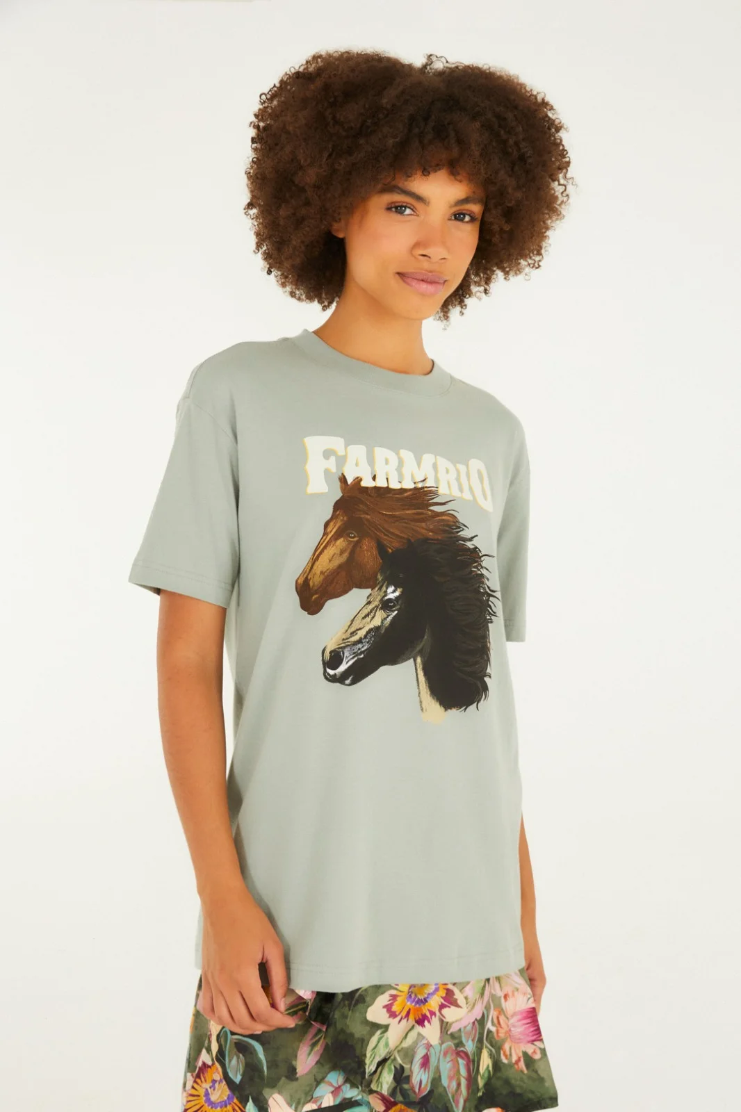 T-shirt Cavalos
