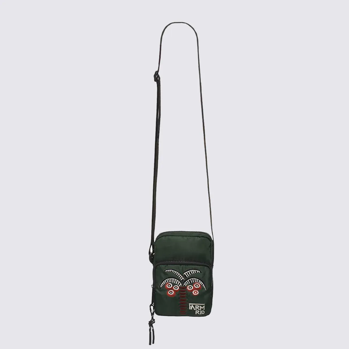 Bolsa Farm Da Gema Gráfico Tropical Verde