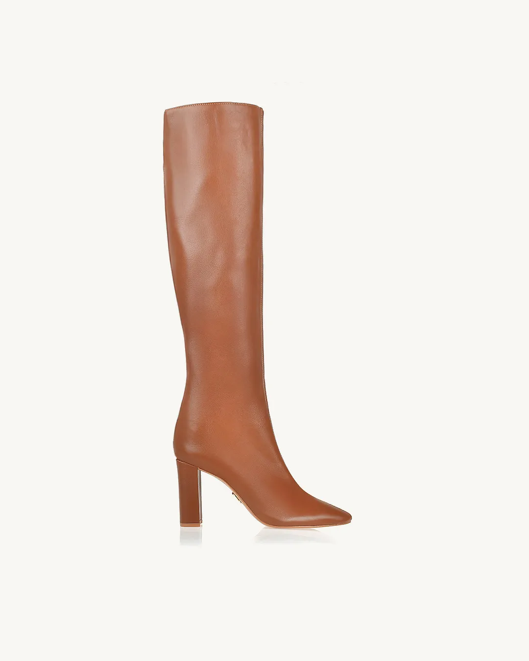 Bota Salto Alto Davos Camel