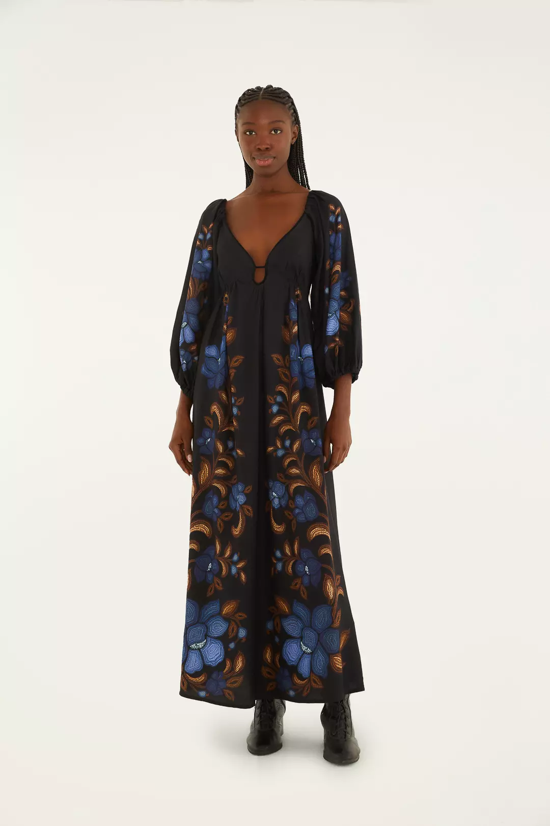 Vestido Cropped Floral Renata