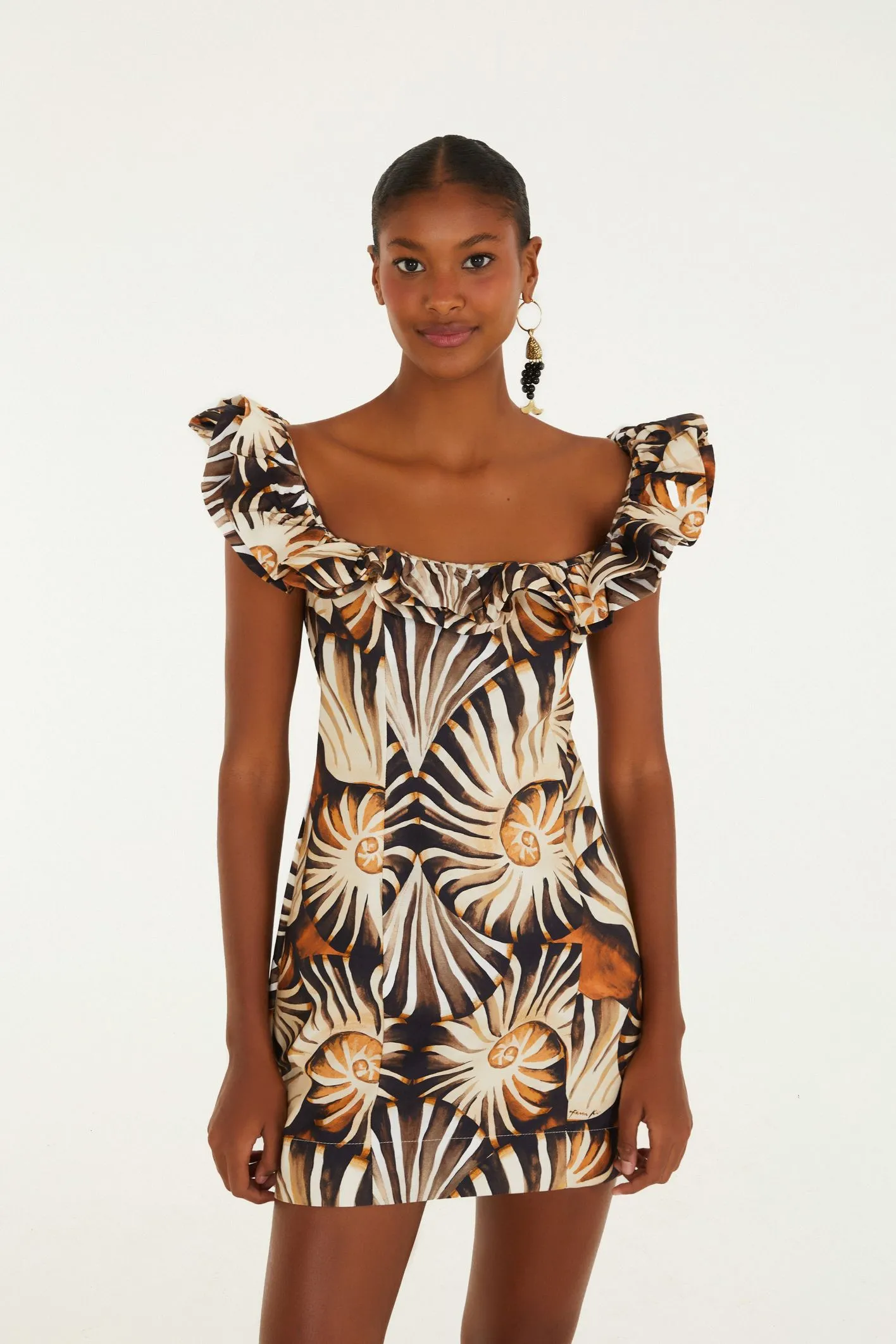 Vestido Curto Mar de Concha