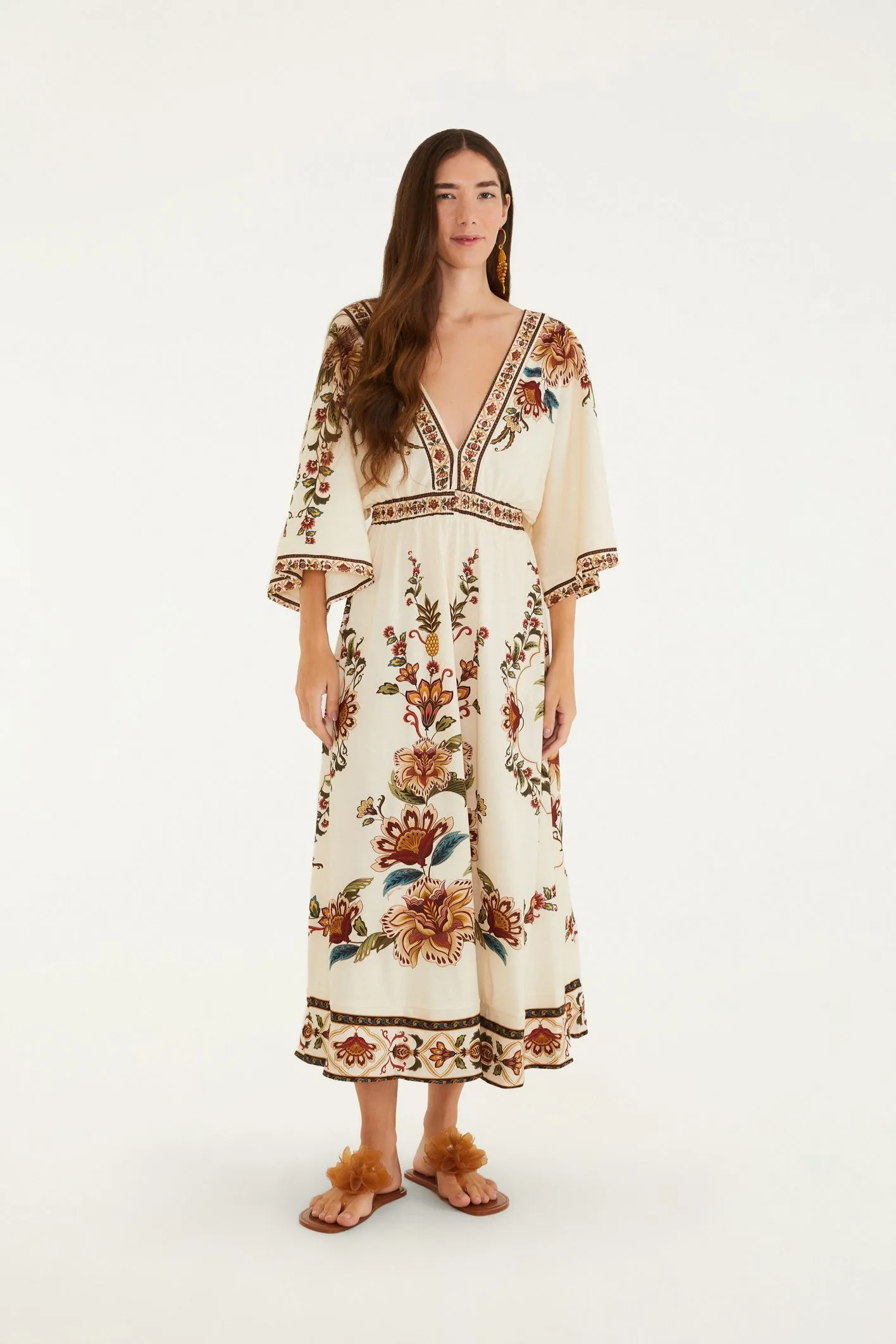 VESTIDO CROPPED JARDIM MAJESTOSO