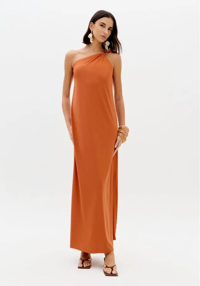 VESTIDO LONGO OMBRO UNICO