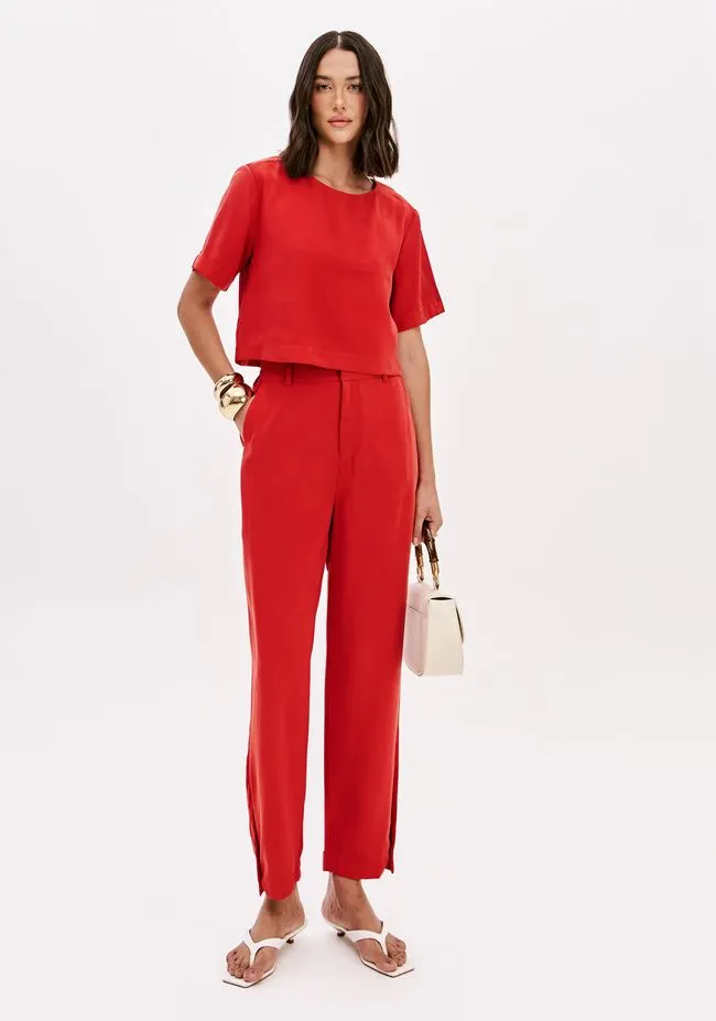 BLUSA CURTA MANGA CURTA