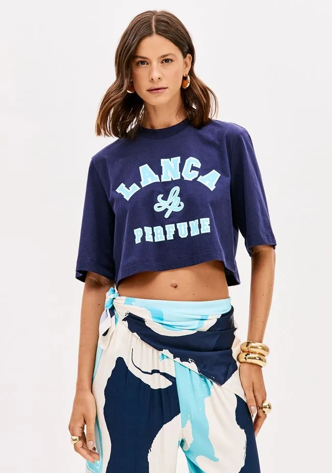 T-SHIRT CROPPED OVERSIZED
