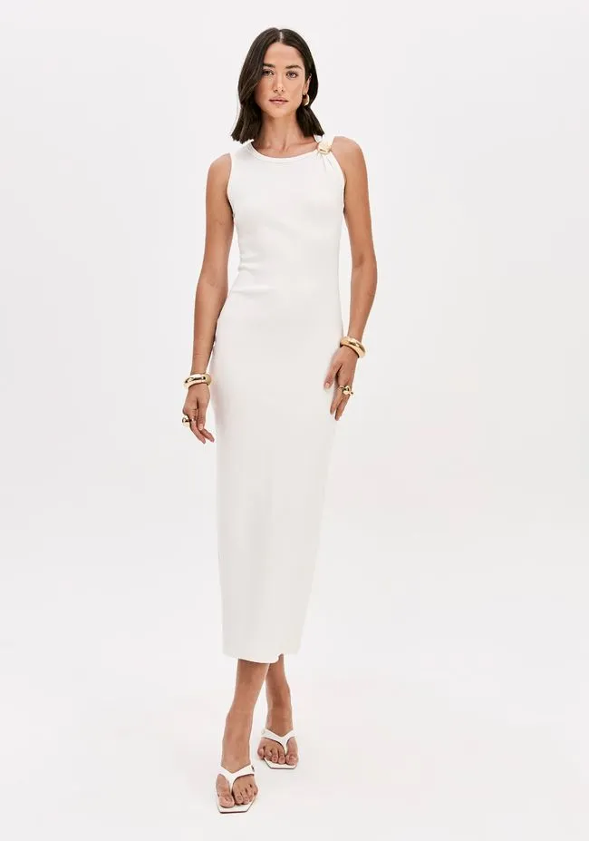 VESTIDO SUPER MIDI SEM MANGA