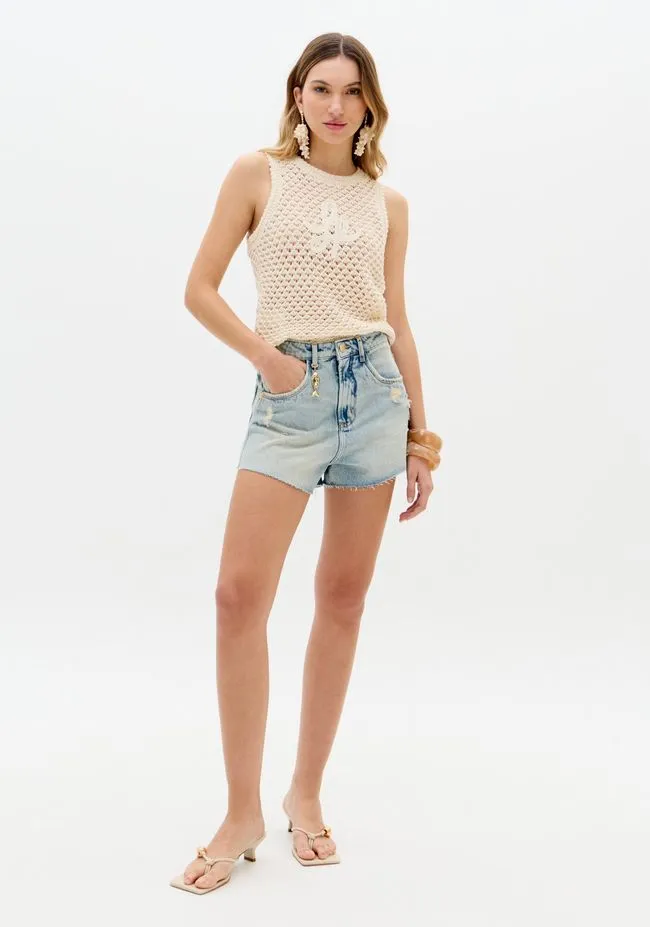 SHORT JEANS RELAXED HIGH