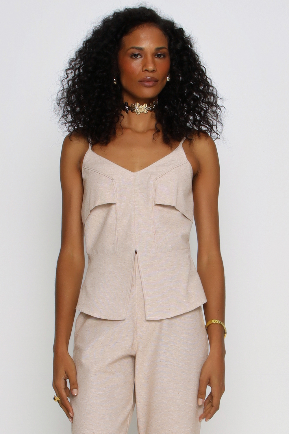 BLUSA TECIDO ECOLOGICO