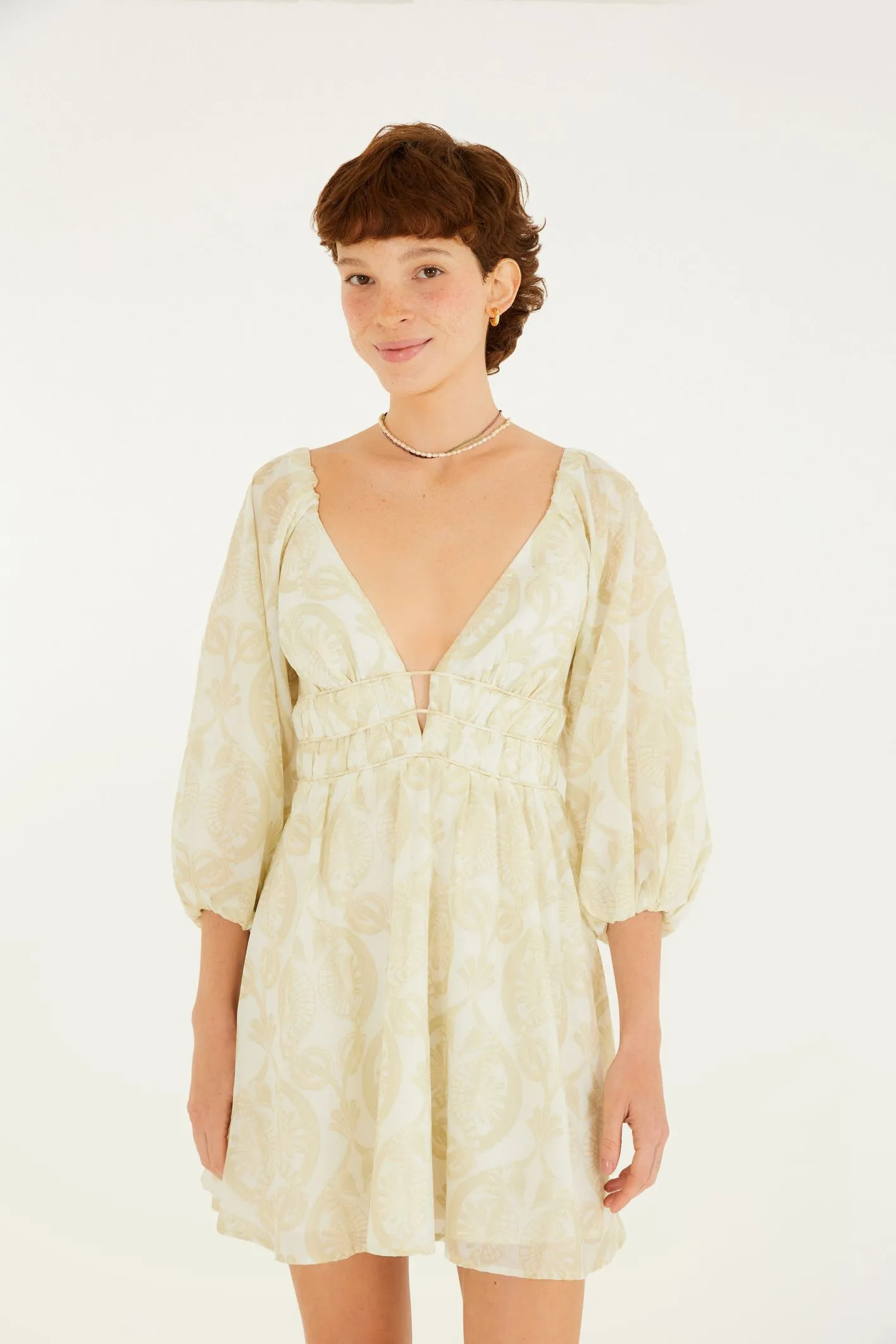 VESTIDO  CURTO CAVALOS MARINHO