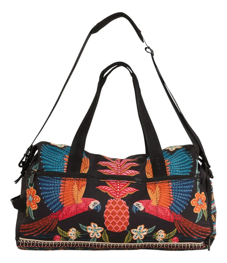 Bolsa Feminina Farm Findi Samba Das Araras Grande